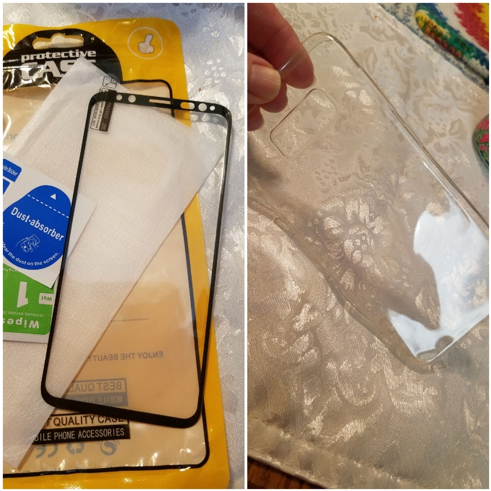Samsung Galaxy S8  phone case and screen protector